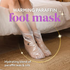 Pedi Perfect Warming Paraffin Spa-Inspired Foot Mask