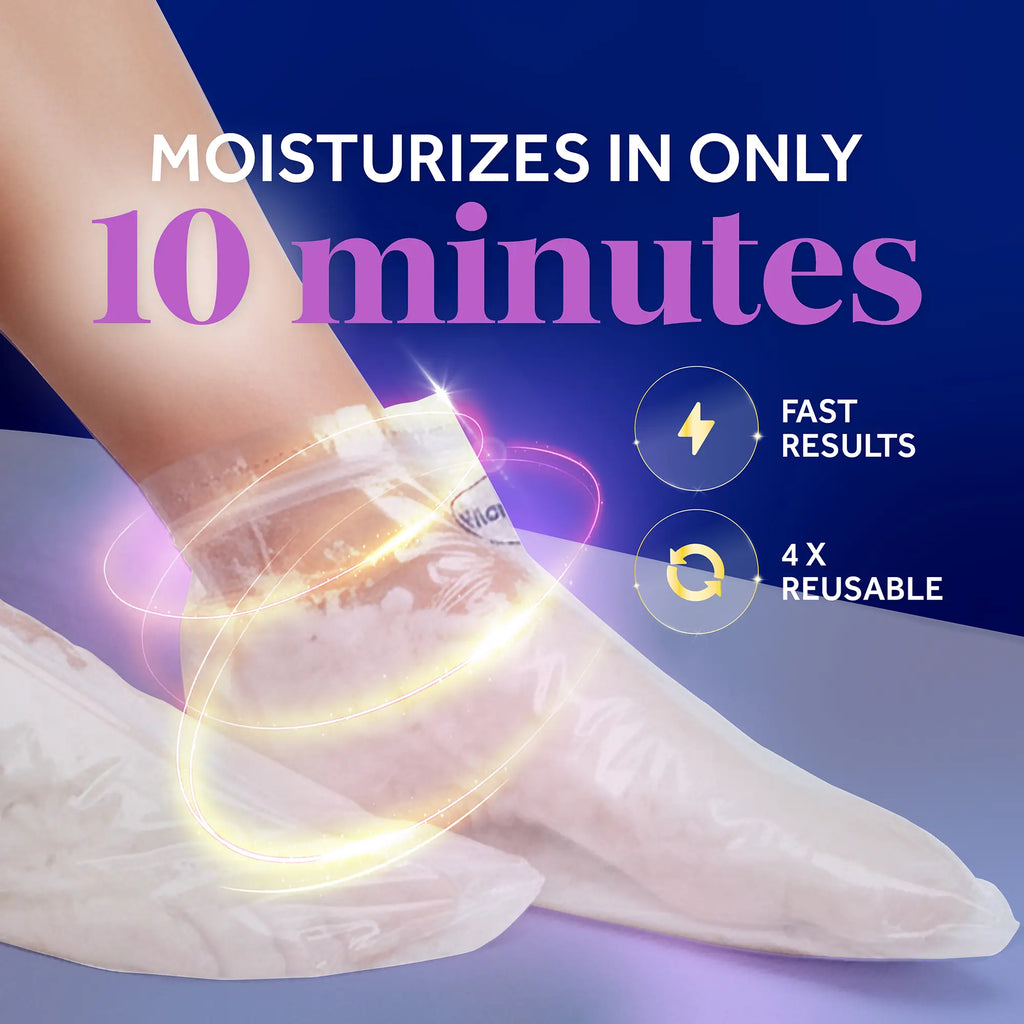 Pedi Perfect Warming Paraffin Spa-Inspired Foot Mask