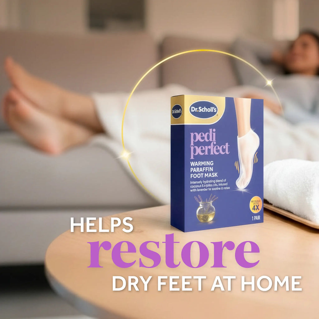 Pedi Perfect Warming Paraffin Spa-Inspired Foot Mask