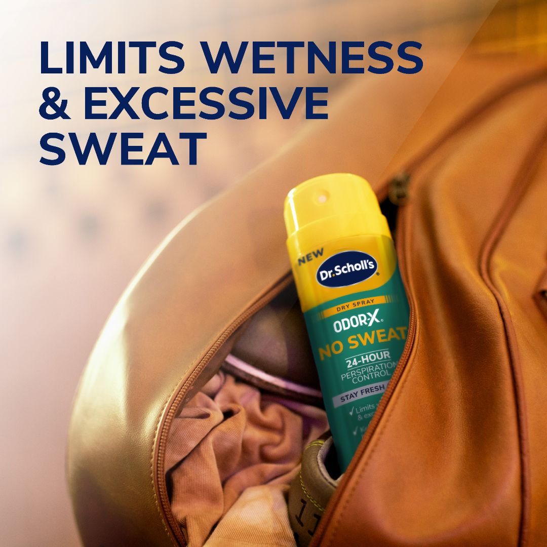 Odor-X® No Sweat Dry Spray