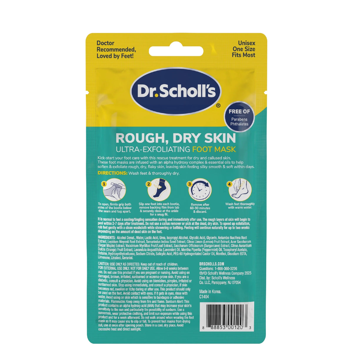 Rough, Dry Skin Ultra-Exfoliating Foot Mask