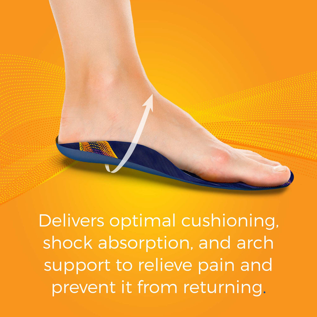 Plantar Fasciitis Pain Relief Sized to Fit Insoles