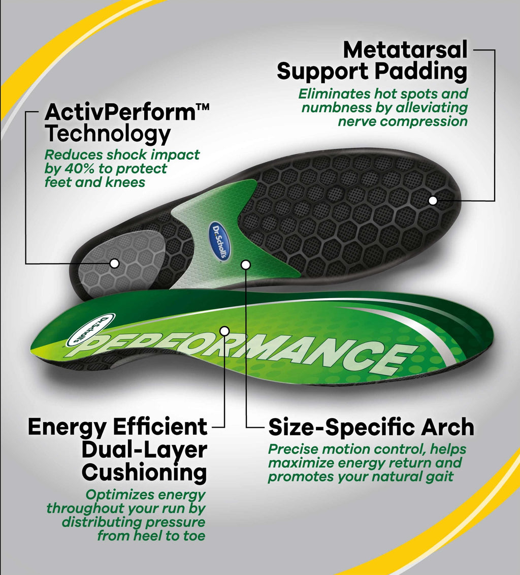 Performance Sized to Fit Running Insoles
