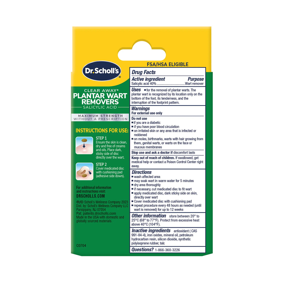 Clear Away® Plantar Wart Removers